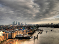 London cityscape, London