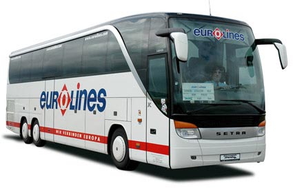 Rezervace levných autobusových jízdenek Eurolines